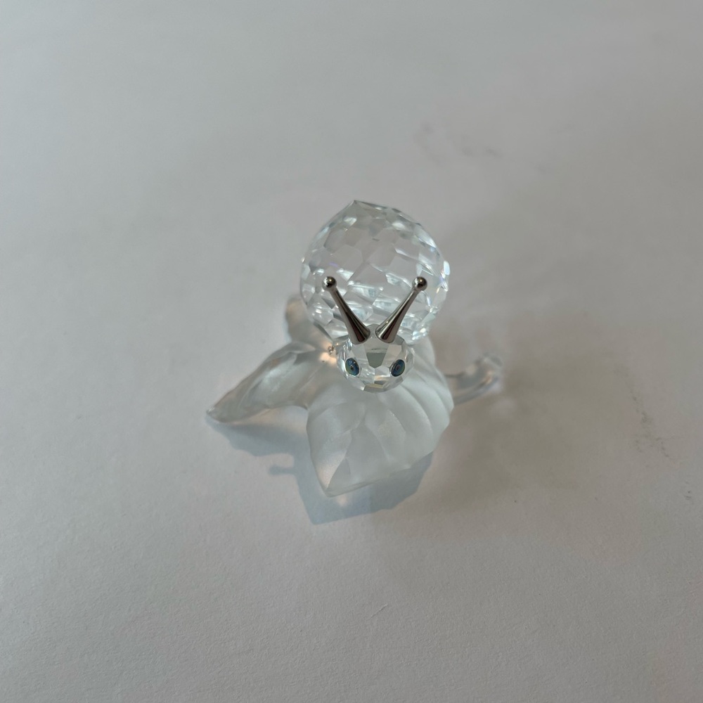 Swarovski Crystal Snail